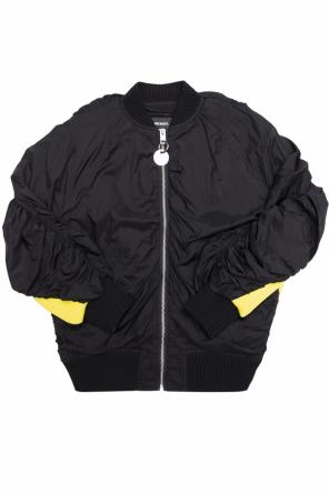 Crinkle effect bomber jacket, zdjęcie 1 Crinkle effect bomber jacket od Diesel
